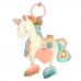 Itzy Ritzy, Link & Love, Activity Plush with Silicone Teether, 0+ Months, Unicorn, 1 Plush Teether