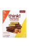 ThinkThin, Батончики с 150 калориями и протеином, соленая карамель, 5 батончиков, 40 г (1,41 унции) каждый