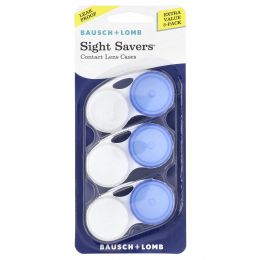 Sight Savers, Чехлы для контактных линз, 3 шт.