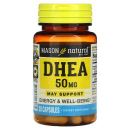 Mason Natural, ДГЭА, 50 мг, 30 капсул