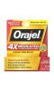 Orajel, Против сильной зубной боли и боли десен, медикаментозный гель тройного действия, 0,25 унц. (7,0 г)