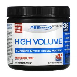 PEScience, High Volume, Supreme Nitric Oxide Matrix, Melon Berry Twist, 8.9 oz (252 g)