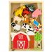 Begin Again Toys, Balance Barn, набор для игр на ферме, для детей от 2 лет, набор из 12 предметов
