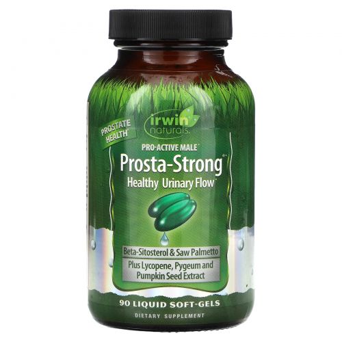 Irwin Naturals, Prosta-Strong, 90 мягких желатиновых капсул с жидкостью