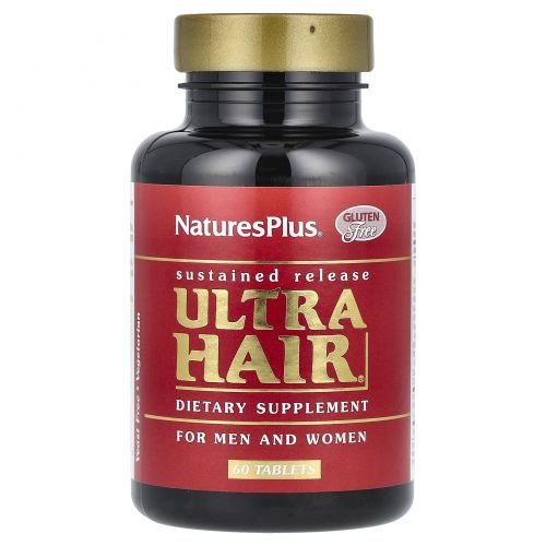 Nature's Plus, Ultra Hair, For Men and Women, 60 Tablets