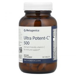 Metagenics, Ultra Potent-C® 500, 90 таблеток