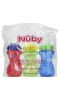 Nuby, No Spill Flex Straw Cups, 12+ M, 3 Pack, 10 oz (300 ml) Each