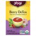 Yogi Tea, Berry DeTox, Без кофеина, 16 чайных пакетиков, 1.12 унций (32 г)