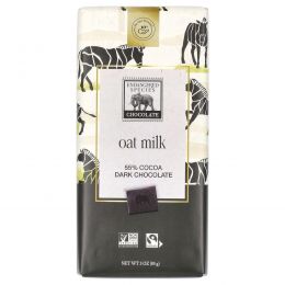 Endangered Species Chocolate, Oat Milk + Dark Chocolate, 55% Cocoa, 3 oz (85 g)