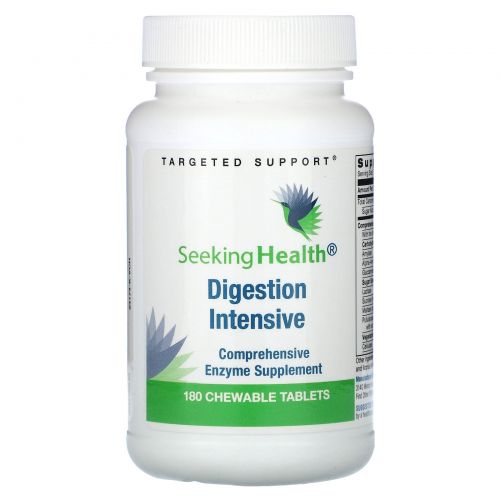 Seeking Health, Для интенсивного пищеварения, 180 жевательных таблеток