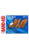 Band Aid, Adhesive Bandages, Flexible Fabric, 100 Assorted Sizes