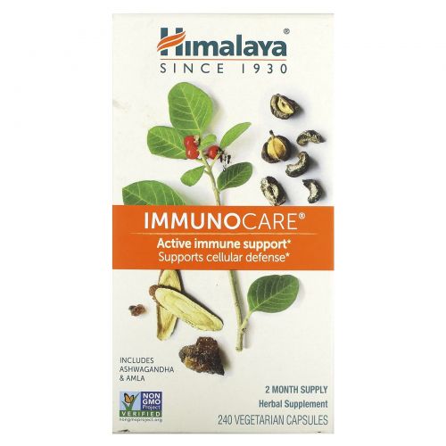 Himalaya Herbal Healthcare, ImmunoCare, 240 растительных капсул