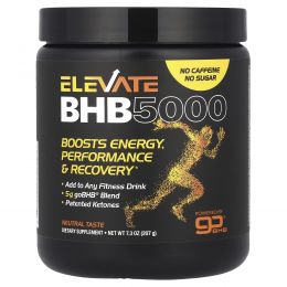 Real Ketones, Elevate BHB 5000, нейтральный, 207 г (7,3 унции)