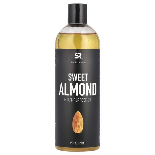 Sports Research, Многоцелевое масло сладкого миндаля, 16 ж. унц. (473 мл)