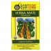 EcoTeas, Yerba Mate, Unsmoked, Green Energy, 24 Tea Bags, 1.7 oz (48 g)