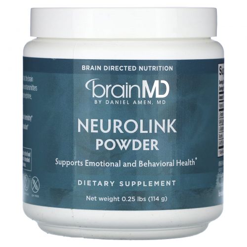 BrainMD, Neurolink, порошок, 114 г (0,25 фунта)