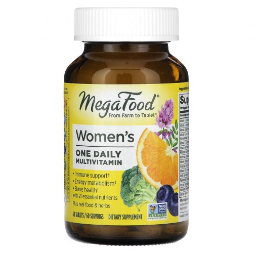 MegaFood, Women's One Daily, 60 таблеток