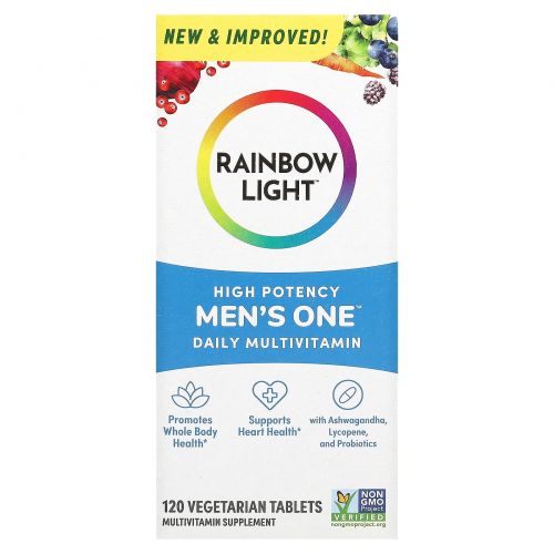 Rainbow Light, Men's One Multivitamin, 120 Tablets