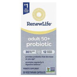 Renew Life, Ultimate Flora, Colon Care Probiotic, 30 Vegetarian Capsules