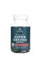 Ancient Nutrition, Organic Super Greens, жевательные таблетки с органической зеленью, со вкусом клубники и арбуза, 100 жевательных таблеток