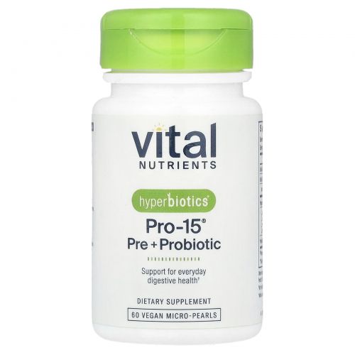 Hyperbiotics, PRO-15. The Perfect Probiotic, 5 Billion CFU', 60 Tablets