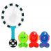 Sassy,  Developmental Bath Toy, Catch 'n Count Net,  6 + Months, 4 Piece Set