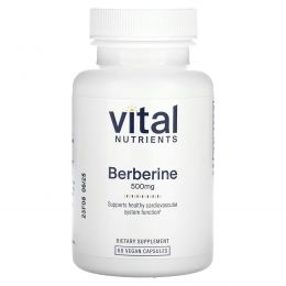 Vital Nutrients, Berberine, 500 mg, 60 Vegetarian Capsules