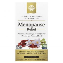 Solgar, Menopause Relief, 30 мини-таблеток