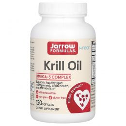 Jarrow Formulas, Krill Oil, 120 Softgels