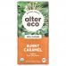Alter Eco, Органический шоколад, темная соленая обжаренная карамель, 2,82 г (80 г)