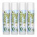 Sierra Bees, Органические бальзамы для губ, без вкуса, 4 шт. в упаковке, 0,15 унции (4,25 г) каждый