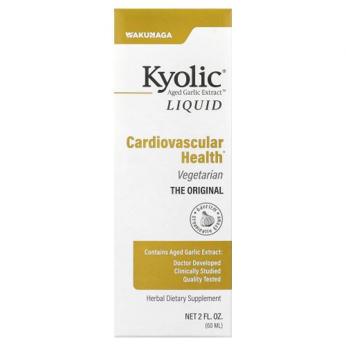 Kyolic, Aged Garlic Extract, Liquid,  2 fl oz (60 ml)