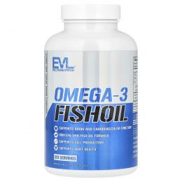 EVLution Nutrition, Omega-3 Fish Oil, Triple Strength, 120 Softgels