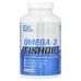 EVLution Nutrition, Omega-3 Fish Oil, Triple Strength, 120 Softgels