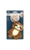 Itzy Ritzy, Sweetie Pal, Silicone Pacifier and Plush Pacifier Lovey, 0+ Months, Sloth, 2 Piece Set