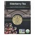 Buddha Teas, Organic Herbal Tea, Elderberry, 18 Tea Bags, 0.95 oz (27 g)