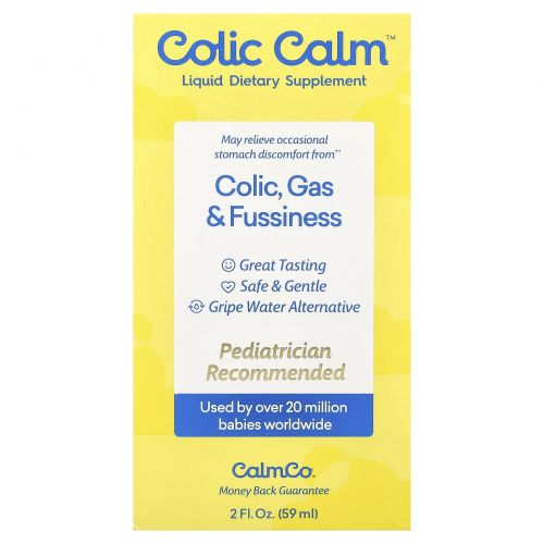 Colic Calm, Colic, средство от газообразования и нервозности, 59 мл (2 жидк. унции)