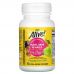 Nature's Way, Alive! мультивитамины для волос, кожи и ногтей, со вкусом клубники, 60 капсул