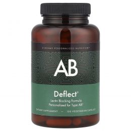 D'adamo, Deflect® AB, формула, блокирующая лектин, 120 вегетарианских капсул