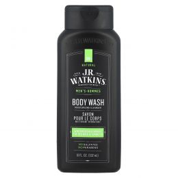 J R Watkins, Гель для душа для мужчин, грушанка и ель, 532 мл (18 жидк. Унций)