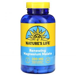 Nature's Life, Magnesium Malate, 1,300 mg, 250 Tablets