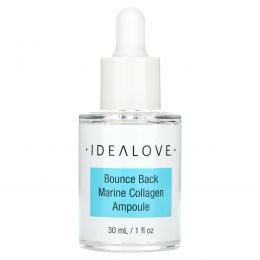 Idealove, Bounce Back, Marine Collagen Ampoule, сыворотка с морским коллагеном, 30 мл (1 жидк. унция)