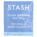 Stash Tea, Черный чай, Earl Grey, двойной бергамот, 18 чайных пакетиков, 1,1 унции (33 г)