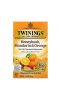 Twinings, травяной чай, ханибуш, мандарин и апельсин, без кофеина, 20 чайных пакетиков в индивидуальной упаковке, 40 г (1,41 унции)