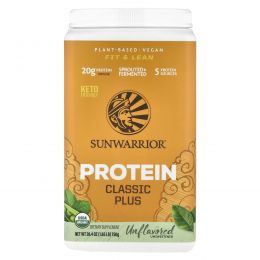 Sunwarrior, Organic, Classic Plus, Natural , 1.65 lb (750 g)