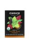 Choice Organic Teas, Puerh Tea, Cocoa Mint Puerh, 16 Tea Bags, 1.12 oz (32 g)