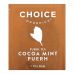 Choice Organic Teas, Puerh Tea, Cocoa Mint Puerh, 16 Tea Bags, 1.12 oz (32 g)