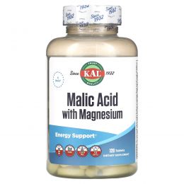 KAL, Malic Acid with Magnesium, 120 Tablets