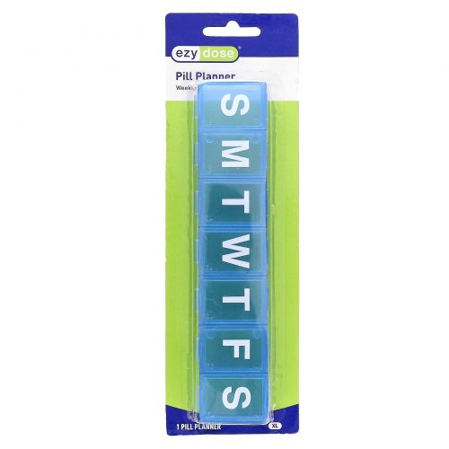 Ezy Dose, еженедельный органайзер для таблеток, размер XL, 1 шт.