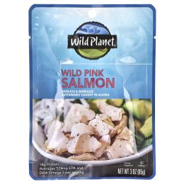 Wild Planet, Wild Pink Salmon, 3 oz (85 g)